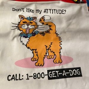 Attitude aprons / cat
